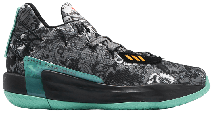 

Кроссовки adidas Dame 7 GCA 'Floral', черный