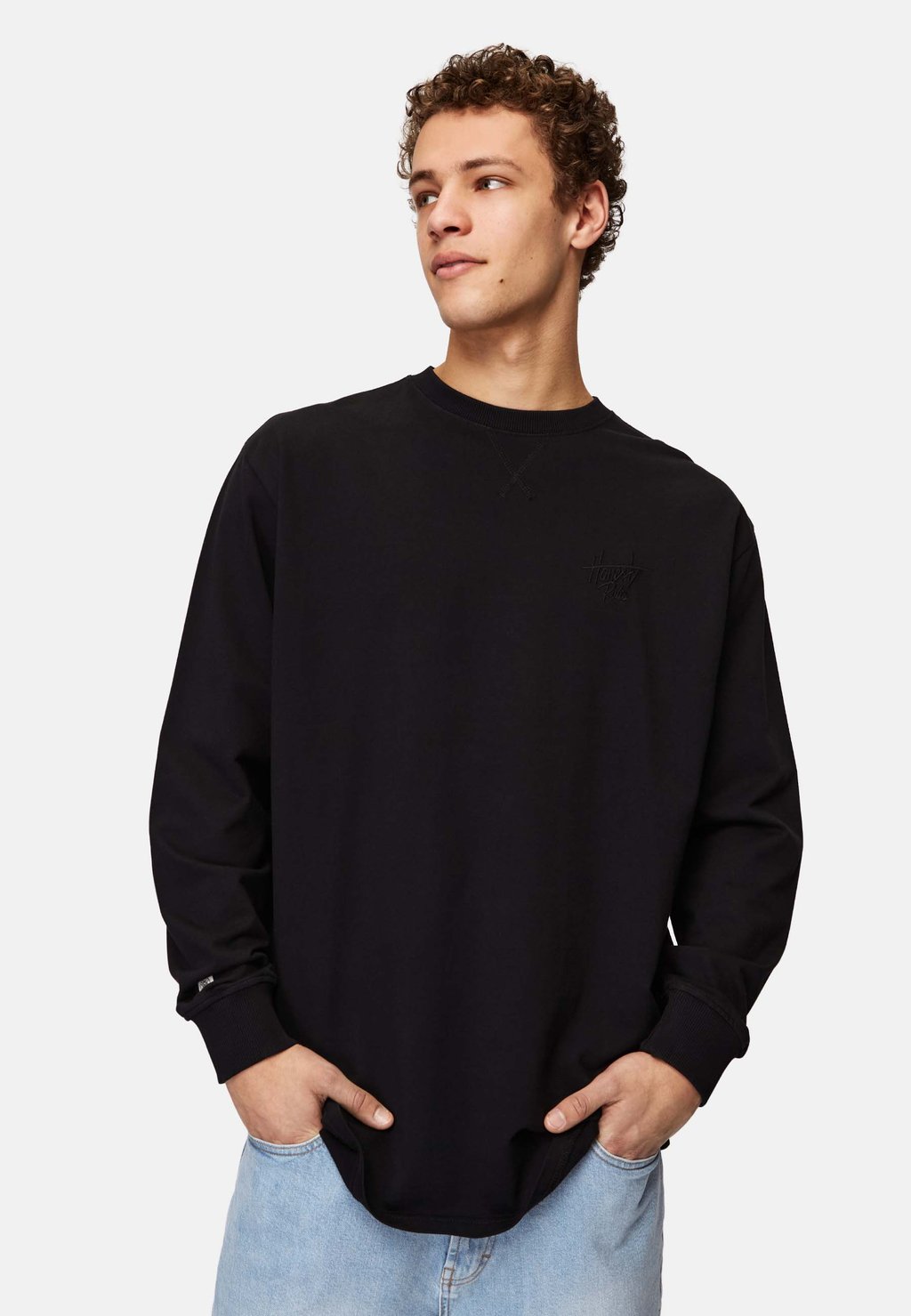 

Толстовка LONG SLEEVE FRENCH TERRY SIGNATURE Honesty Rules, черный