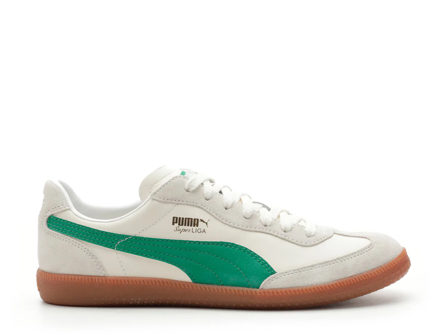 

Кроссовки Super Liga OG Retro Sneaker Puma, белый/зеленый