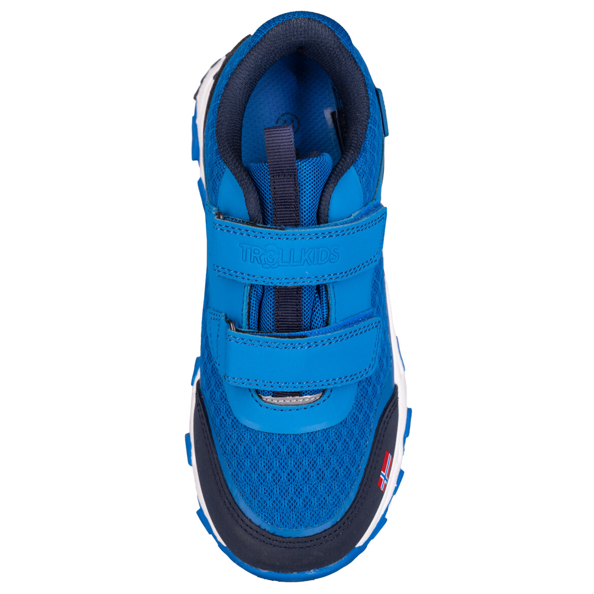 Мультиспортивная обувь Trollkids Kid's Preikestolen Hiker, цвет Medium Blue/Navy — фото 3