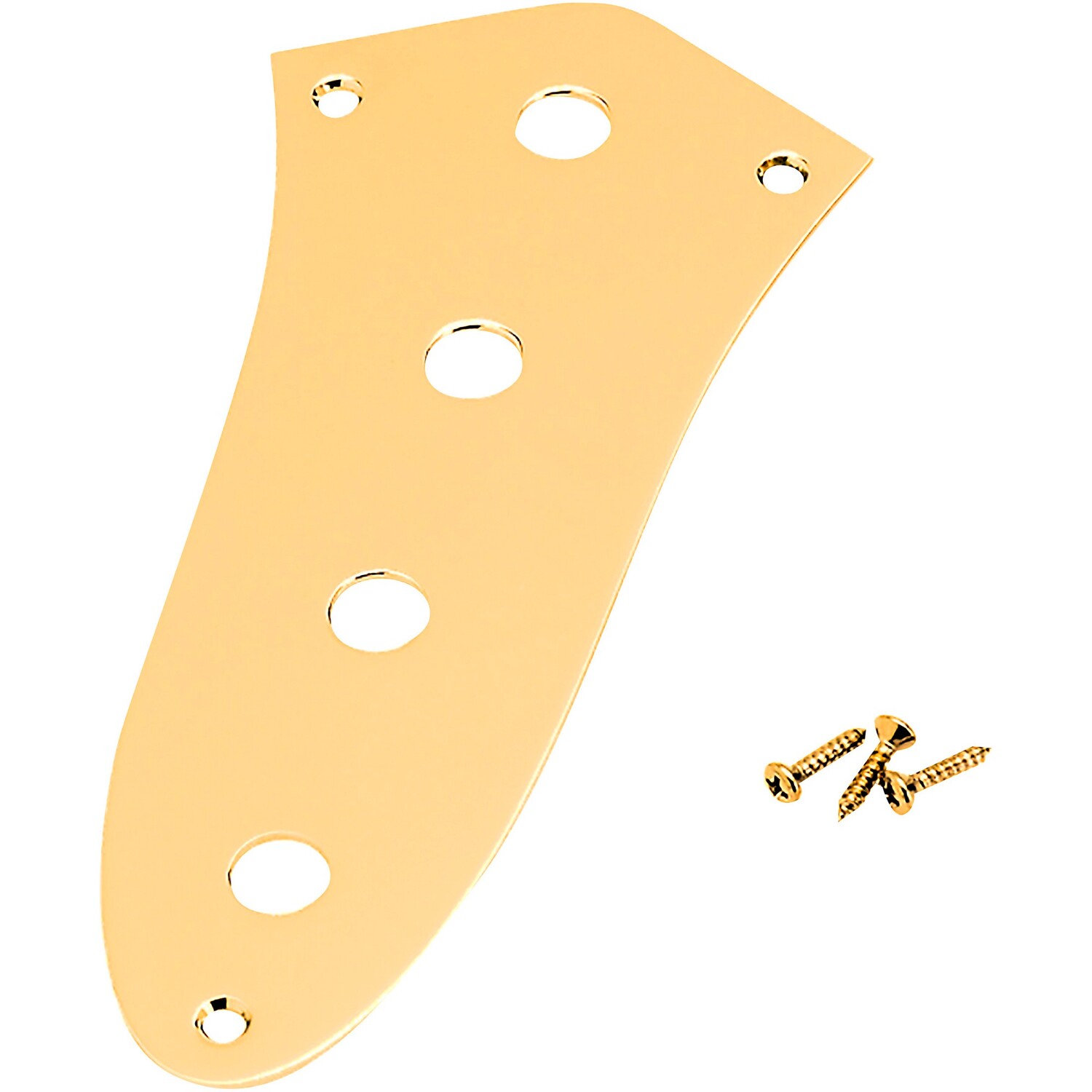 

Пластины управления басом Fender Jazz (4 отверстия), золото