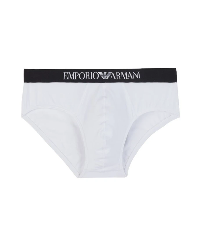 

Стильные белые трусы 1108141a59700010 Emporio Armani, белый