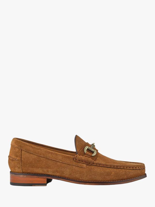 

Мокасины из чалой замши Jones Bootmaker, желто-коричневый