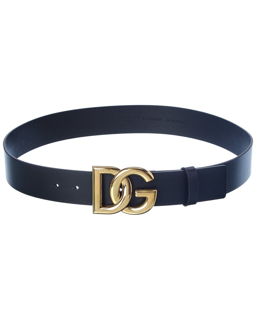 

Кожаный ремень Dolce & Gabbana, черный