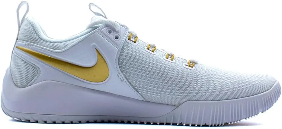 Кроссовки Nike Hyperace 2, белые/золотые — фото 3