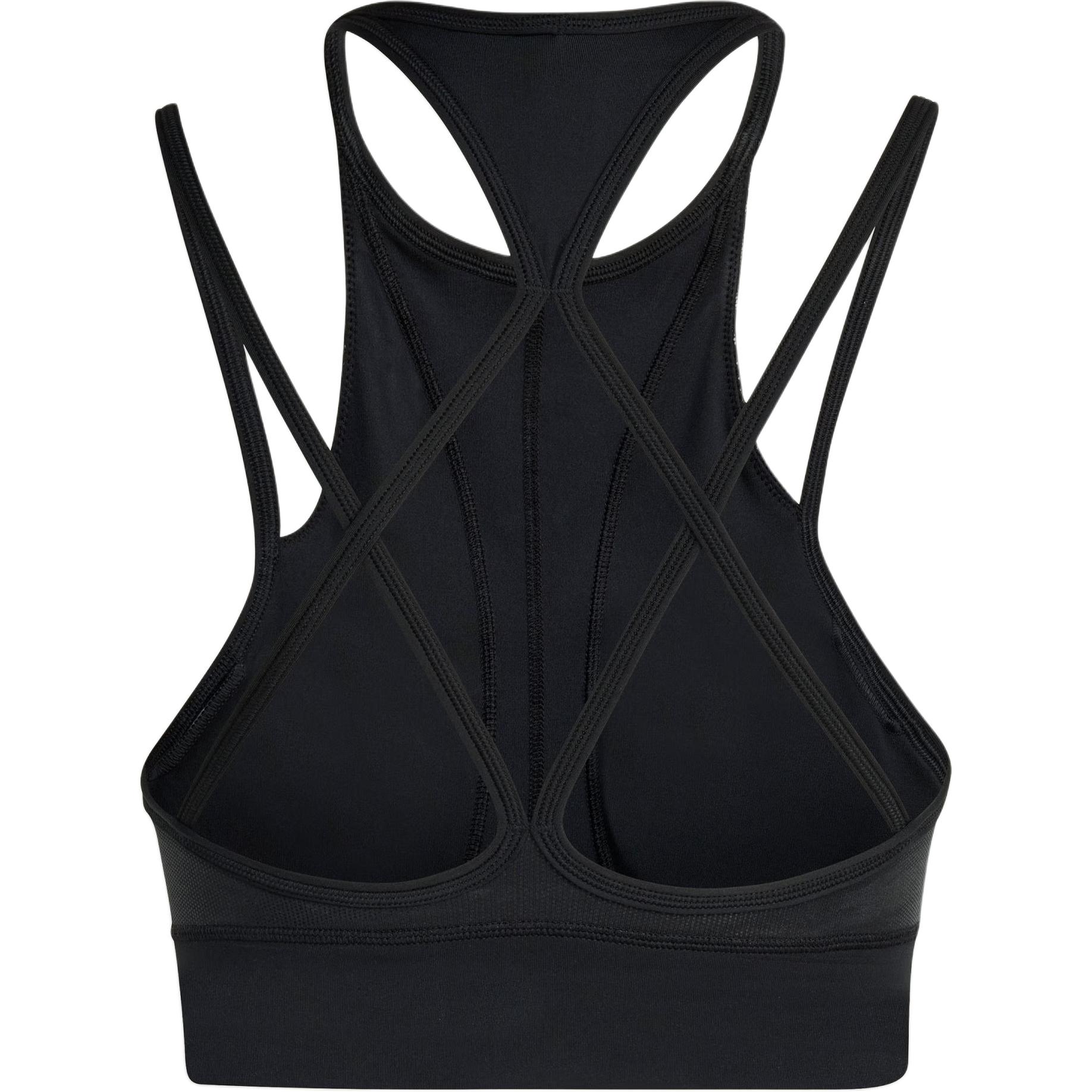 By Stella McCartney Panelled Sports Bra Adidas, черный — фото 3