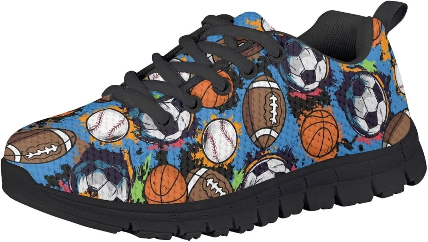 Детские кроссовки Pointodoor, Ball Camo Print — фото 4