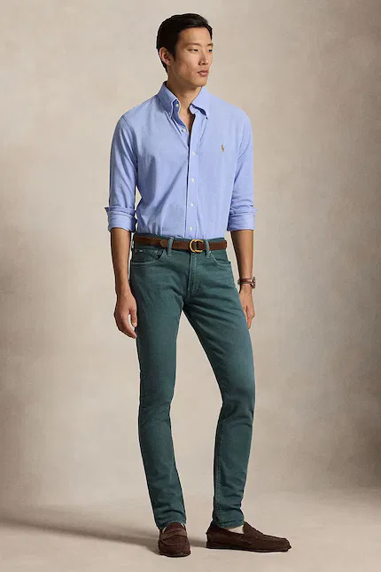 Рубашка Oxford мужская Polo Ralph Lauren, синий