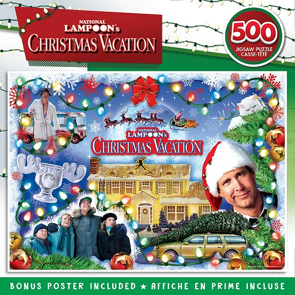 

Рождественские каникулы национального памфлета «Шедевры» — пазл из 500 деталей Masterpieces Puzzles, multicolor