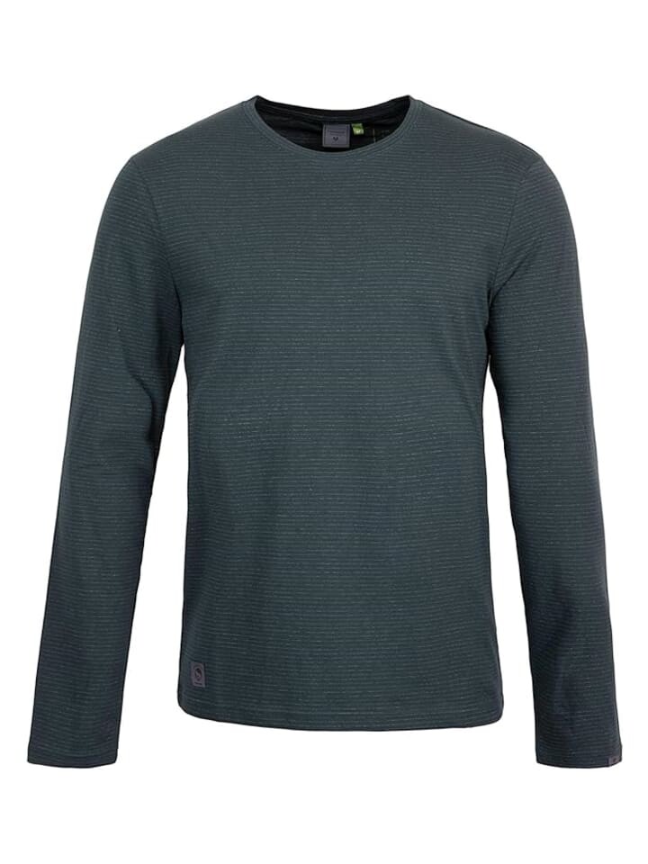 

Лонгслив ragwear Shirt 'ADDER STRIPE GOTS', зеленый