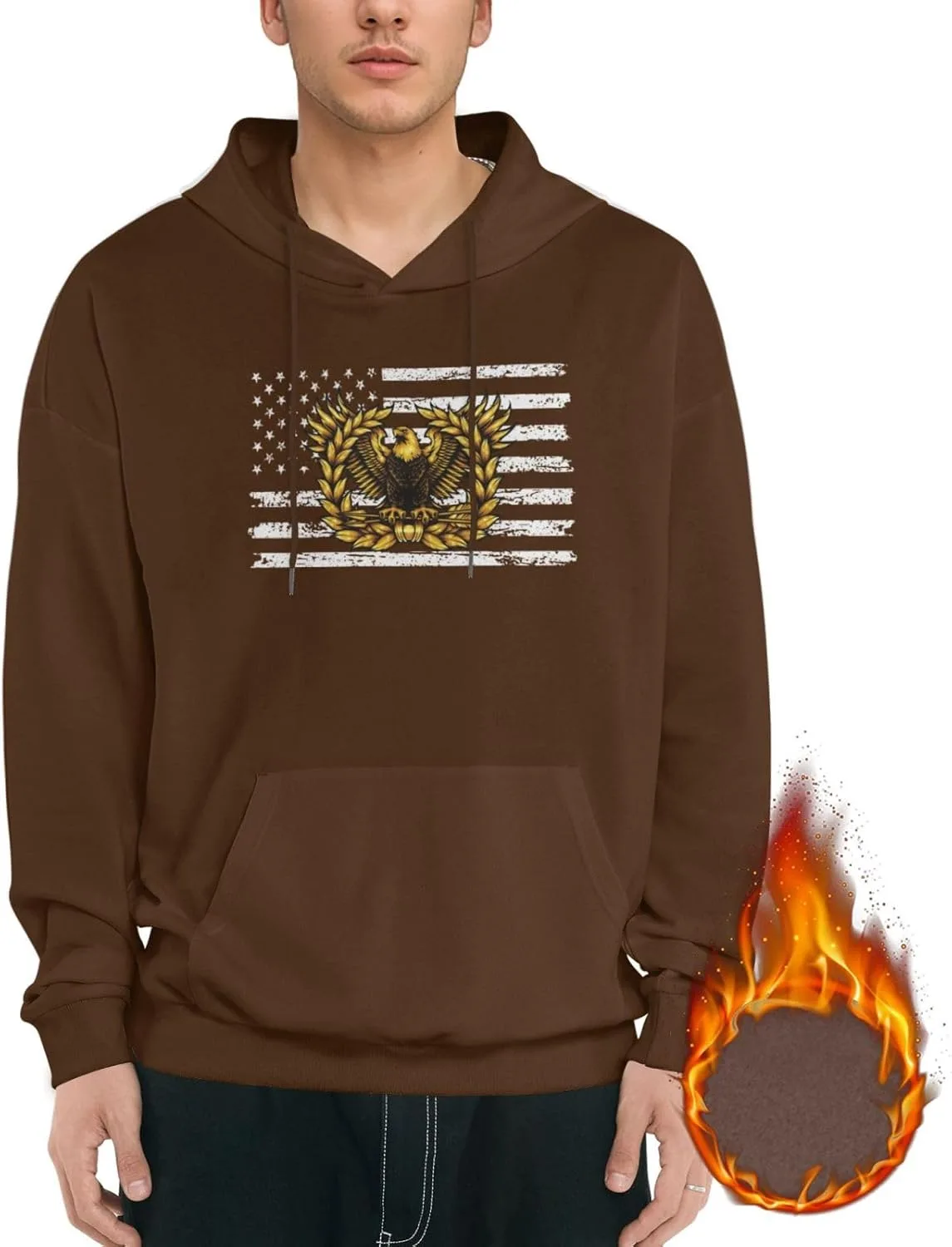 

Warrant Officer Rising Eagle Casual Pullover Crew-Neck Hoodie ITPHOYS