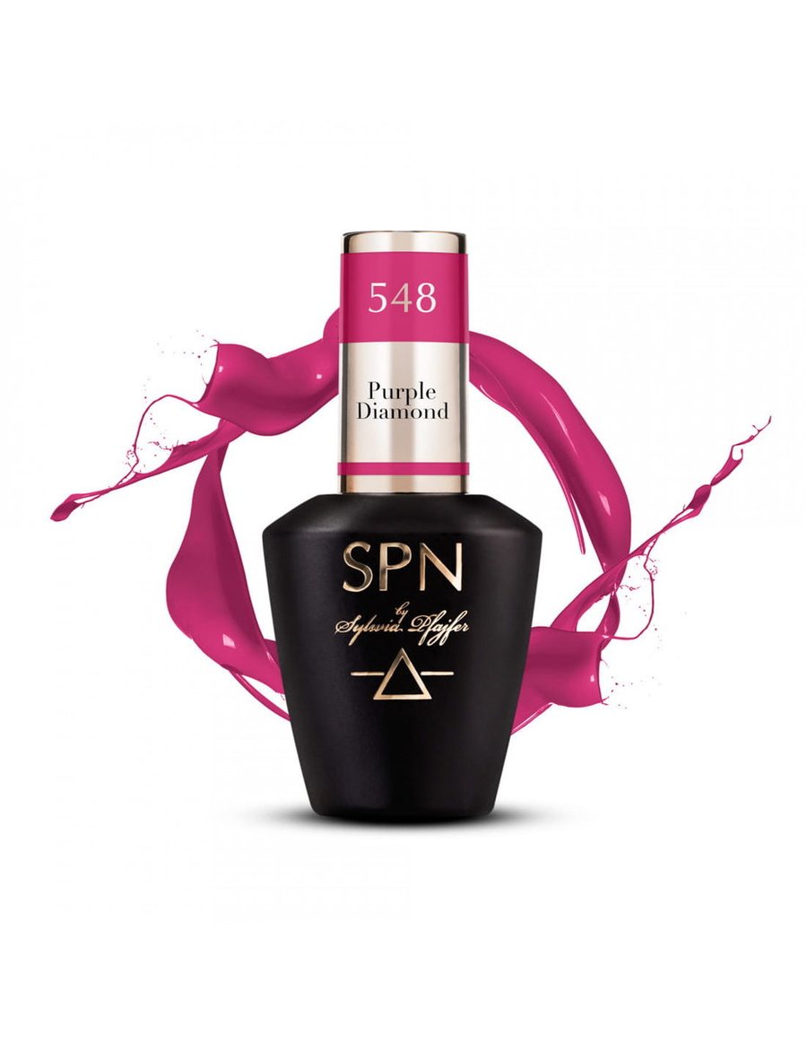 

548 Purple Diamond UV LaQ 8 мл SPN Nails