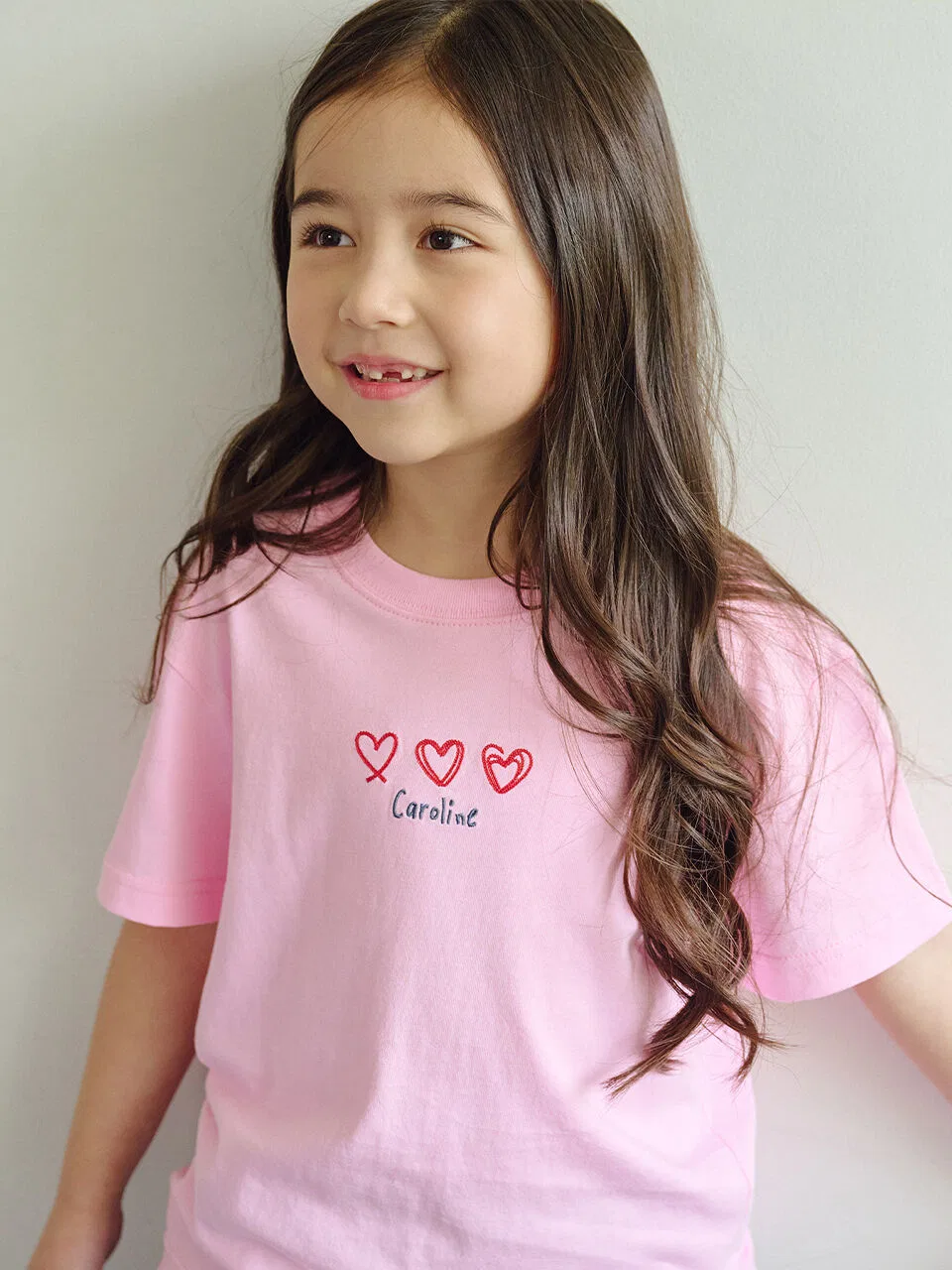 Детская футболка Kids Caroline с коротким рукавом розовая от Cpgn Kids — фото 2