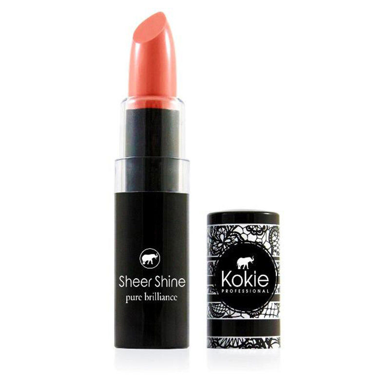 

Губная помада Sheer Shine Lápiz Labial Kokie Cosmetics, цвет porcelain