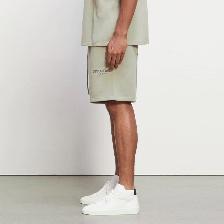 FW20 Повседневные шорты мужские Moss Fear Of God Essentials, цвет Moss — фото 3