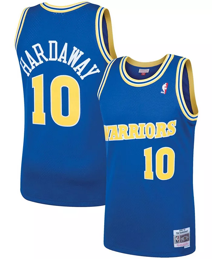 

Мужская баскетбольная майка Tim Hardaway Royal Golden State Warriors 1990 Hardwood Classics Swingman Player Jersey Mitchell & Ness