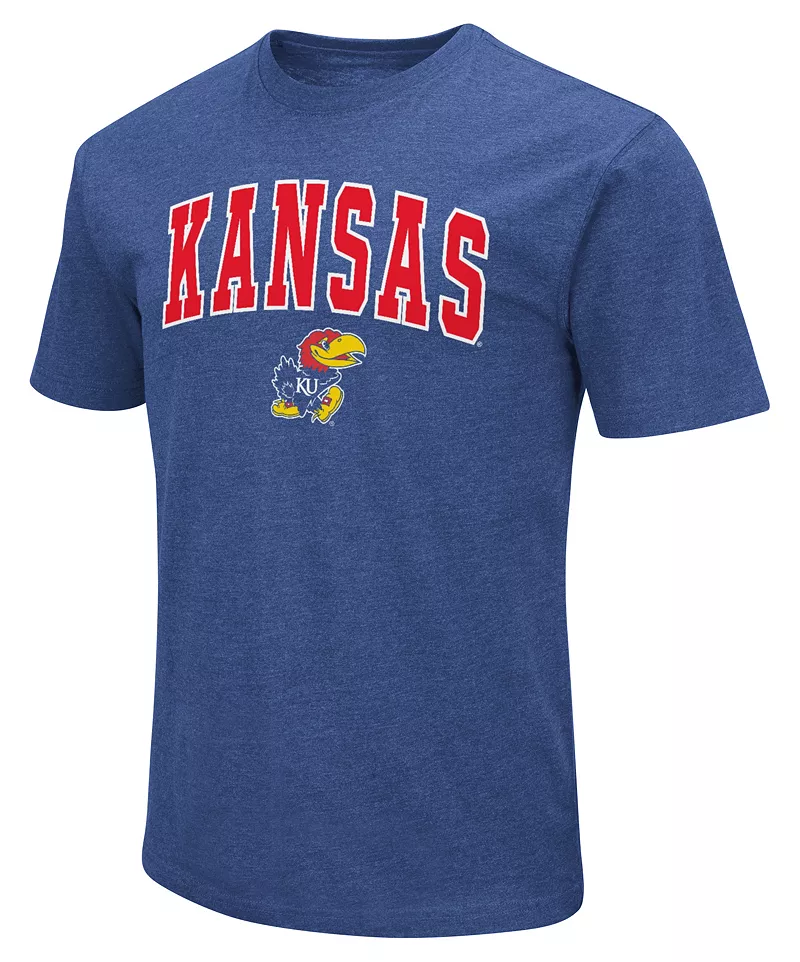 

Мужская футболка Colosseum Kansas Jayhawks Royal