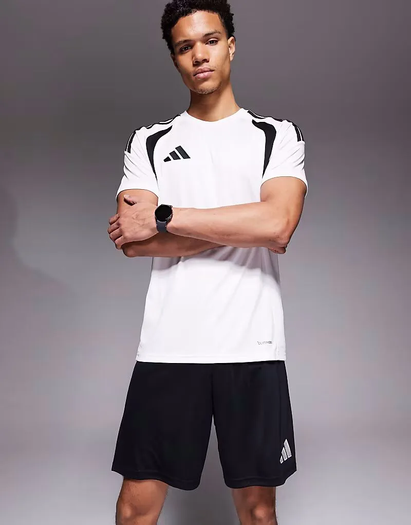 Adidas performance Футболка Adidas Football Tiro 26 белого цвета