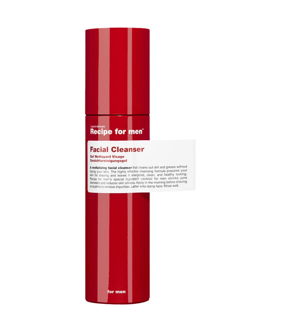 

Очищающий гель Recipe for Men Facial Cleanser, 100 ml