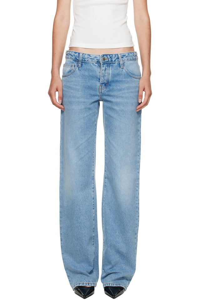 

Джинсы Outland denim edition 90s с низкой посадкой St. Agni, синий