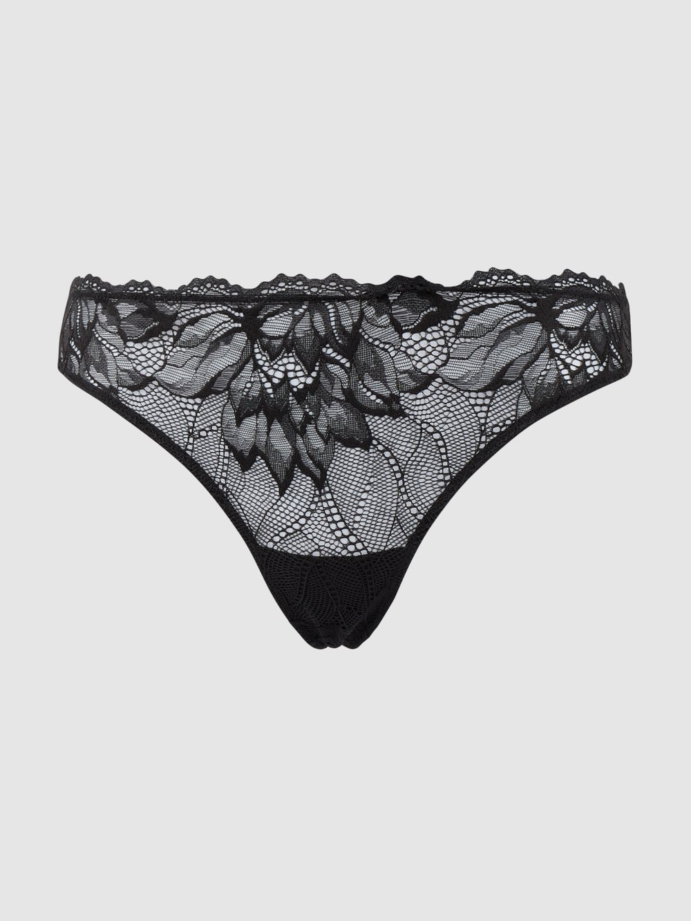 

Стринги из микрофибры Calvin Klein Underwear, черный