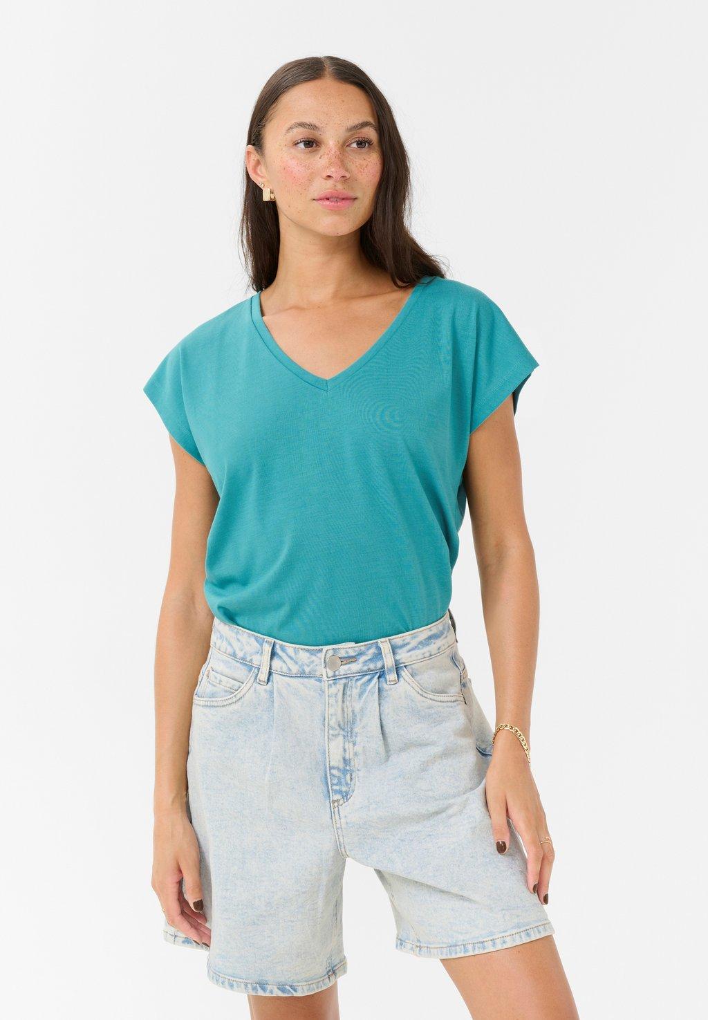 

Базовая футболка KALISE Kaffe, синий