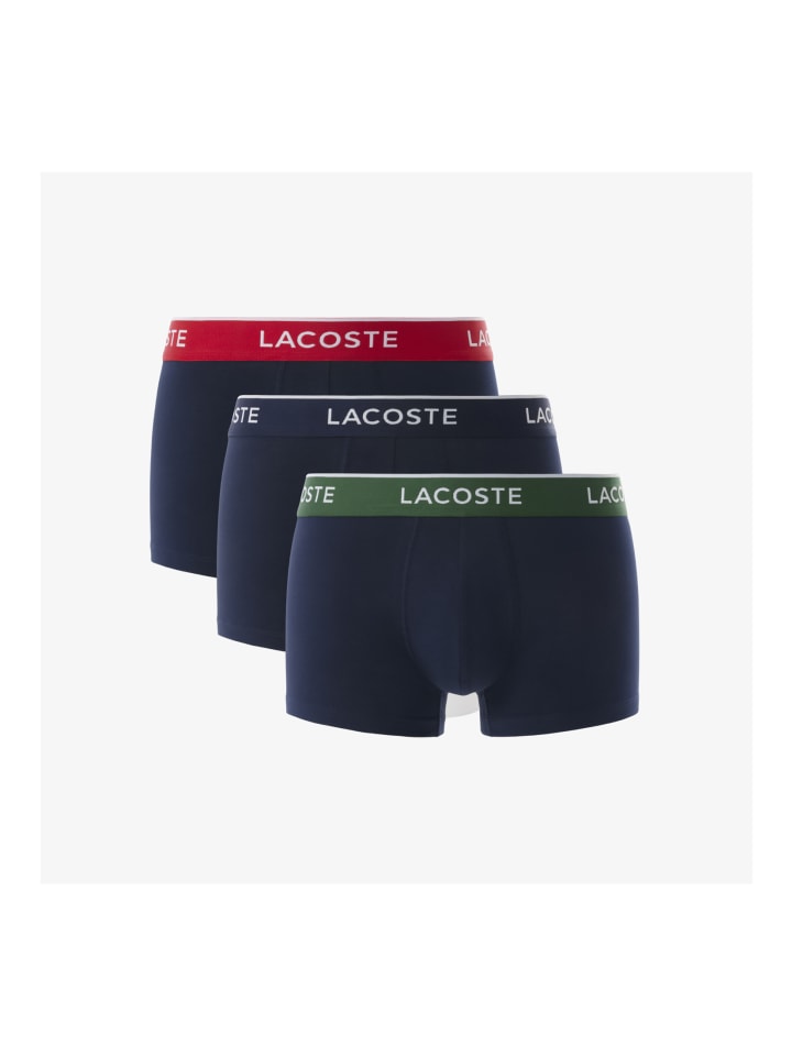 

Боксерские трусы Lacoste, цвет navy/grün