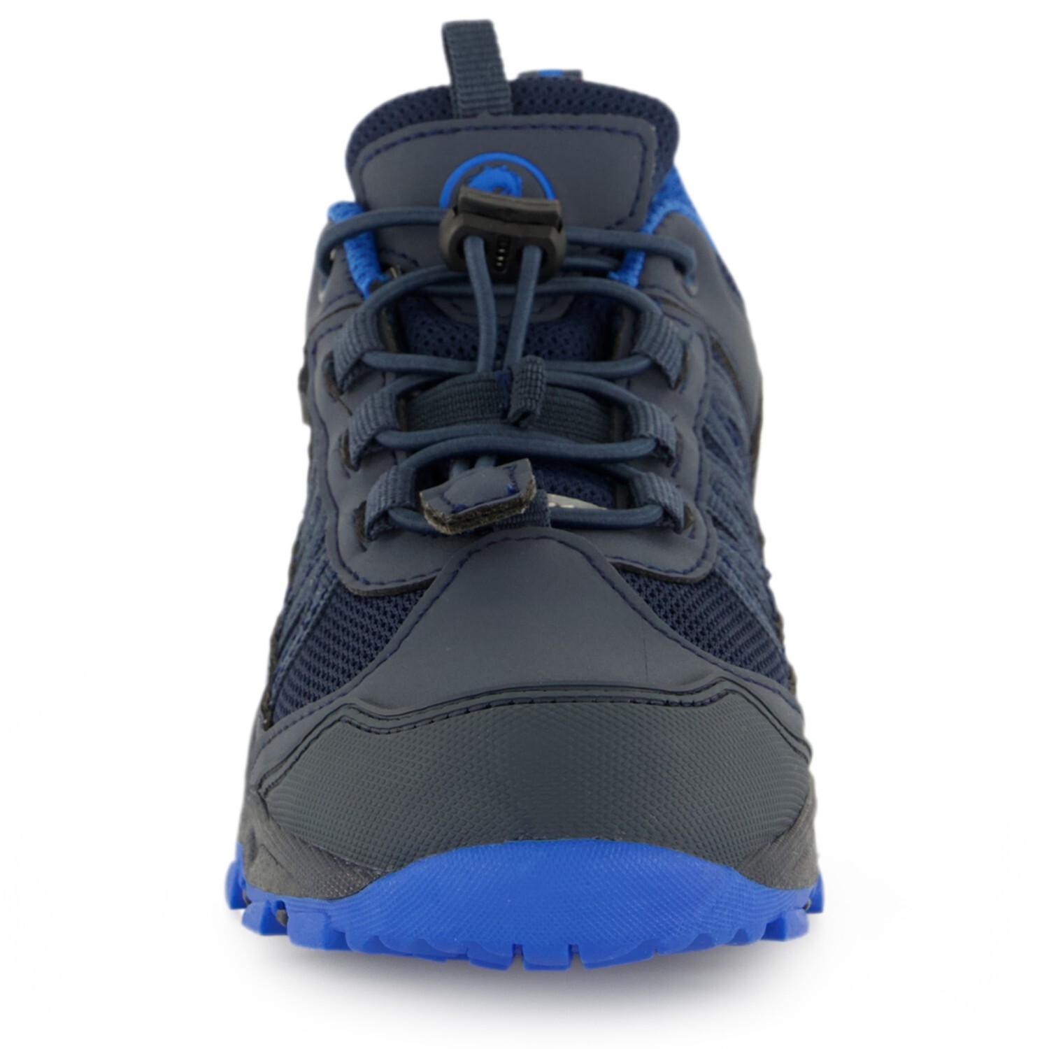 Мультиспортивная обувь Trollkids Kid's Tronfjell Hiker Low, цвет Navy/Medium Blue — фото 3