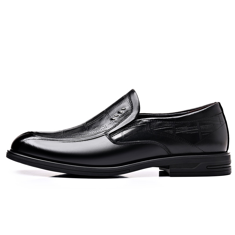 

Черные туфли Dress Shoes Men's Black SHUPATE, однослойные