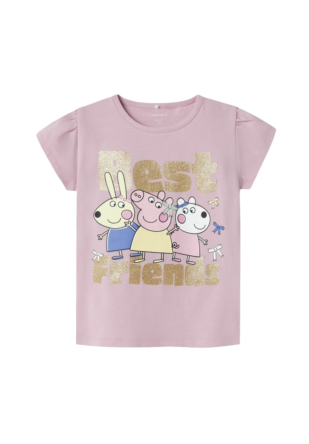 

Футболка с принтом PEPPA WUTZ Name it, фуксия