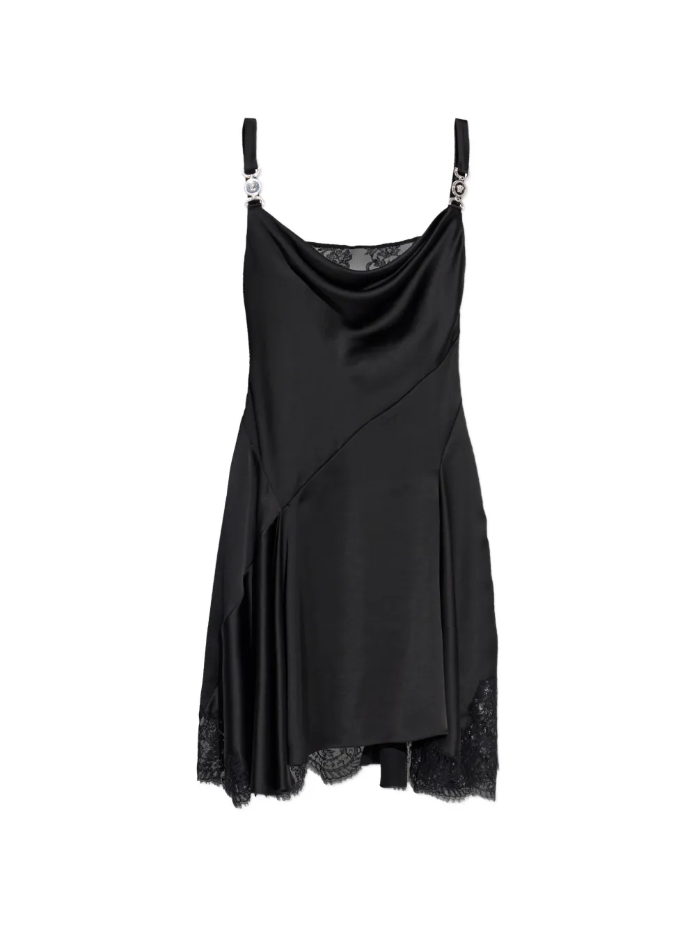 

Мини-платье Versace, черный