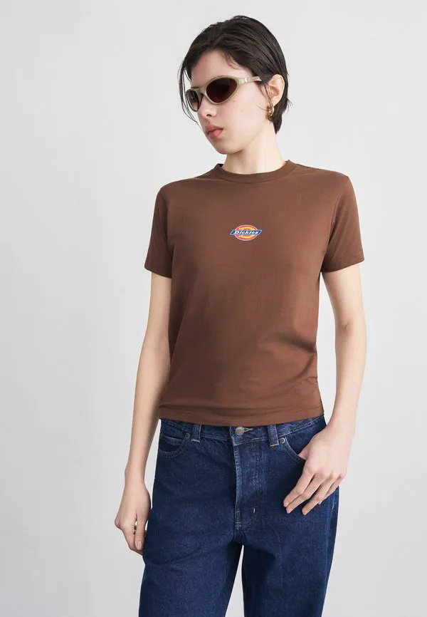 

Футболка maple valley, базовая футболка Dickies, Timber Brown, Коричневый, Футболка maple valley, базовая футболка Dickies, Timber Brown