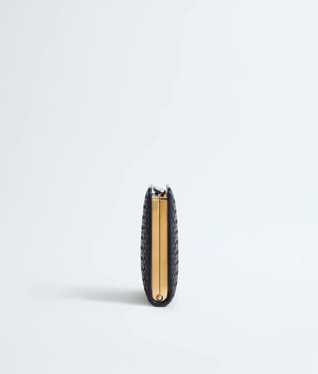 Клатч Agenda BOTTEGA VENETA, синий — фото 3