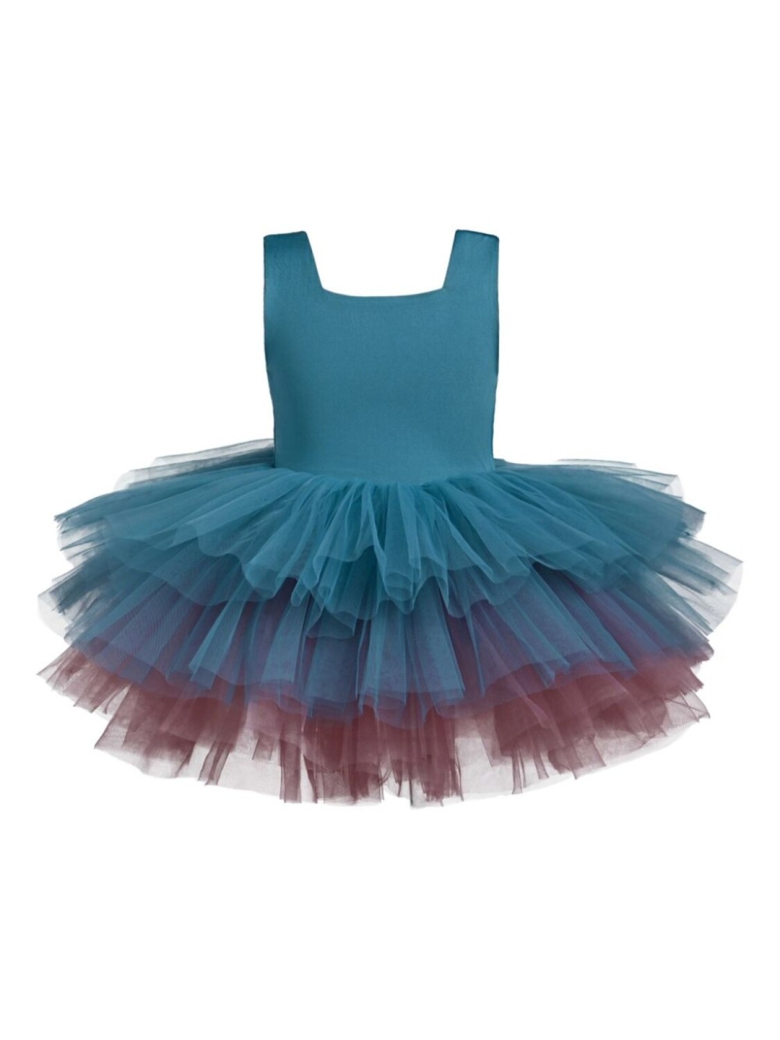 

Пышное платье Jen с квадратным вырезом Mimi Tutu, синий