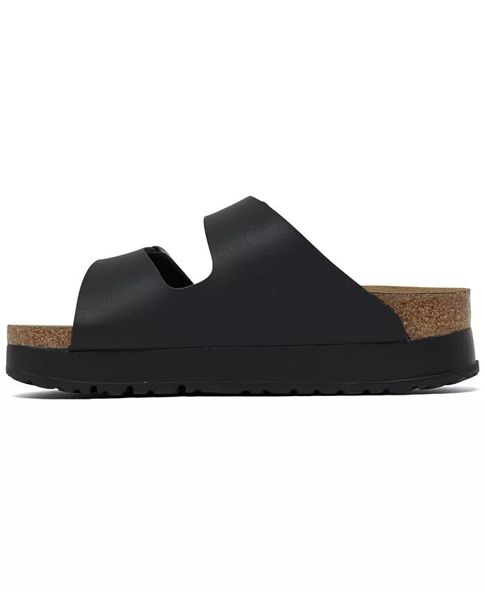 Женские сандалии на платформе Arizona Flex Birko-Flor от Finish Line Birkenstock, черный — фото 3