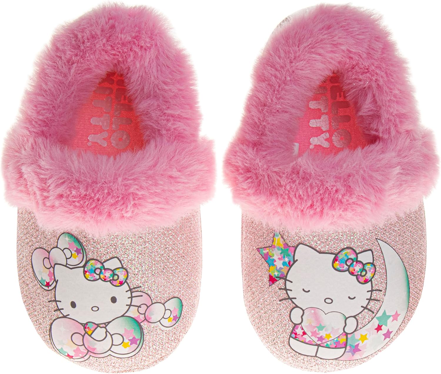 

Тапочки Hello Kitty Sanrio Sweethearts Strawberry Shortcake Harry Potter для девочек и мальчиков, с котиком Kitty, домашние мягкие плюшевые тапочки для детей. Размеры: 5-10 для малышей, 11-13 для маленьких детей, 2-5 для старших детей Josmo, роз...