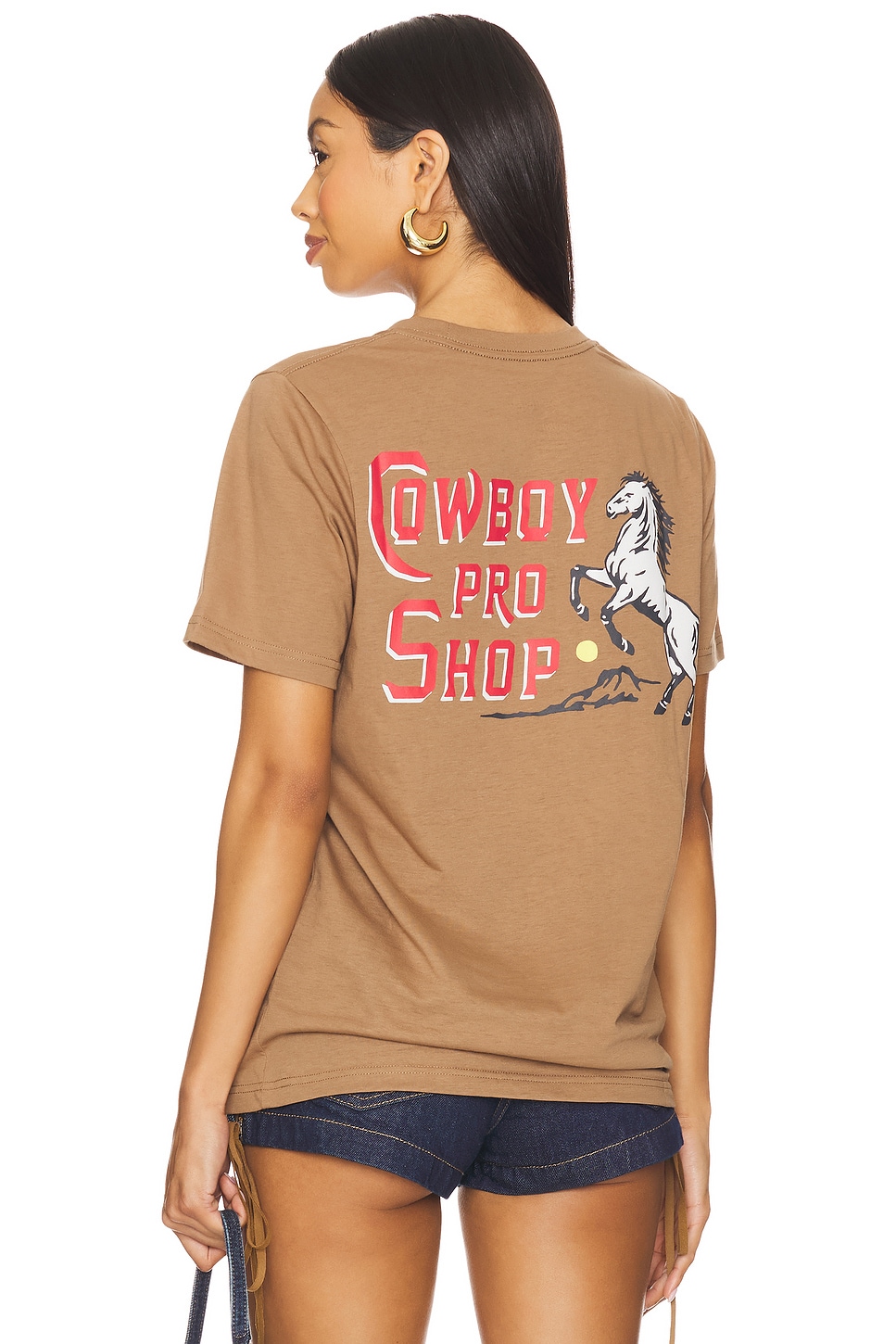 

Футболка Cowboy pro shop Sendero Provisions Co., brown