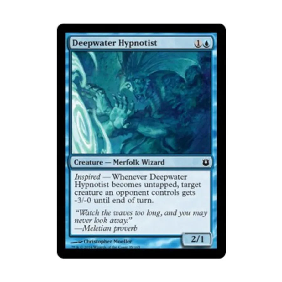 

CCG Глубоководный гипнотизер (С) (фольга), MTG - Born of the Gods