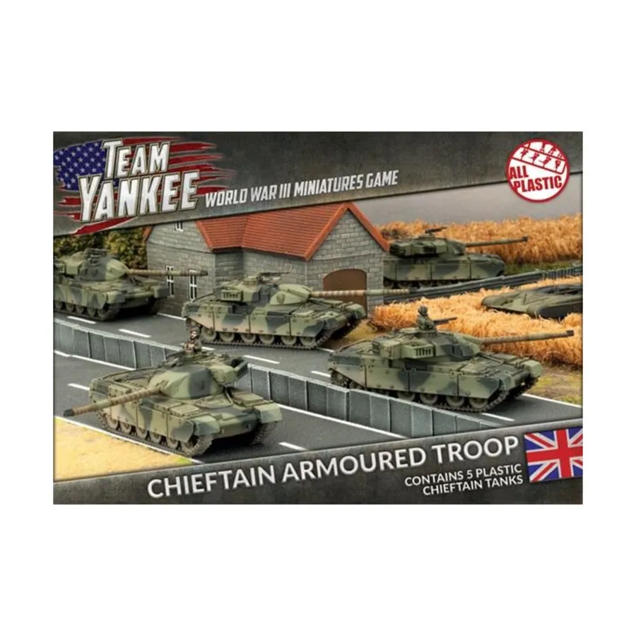 

Вождь бронетанкового отряда, Team Yankee - World War III - British Army (1:100)