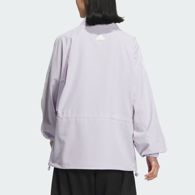 Куртка Dance SS24 Женская Серебристо-Фиолетовая Adidas — фото 4