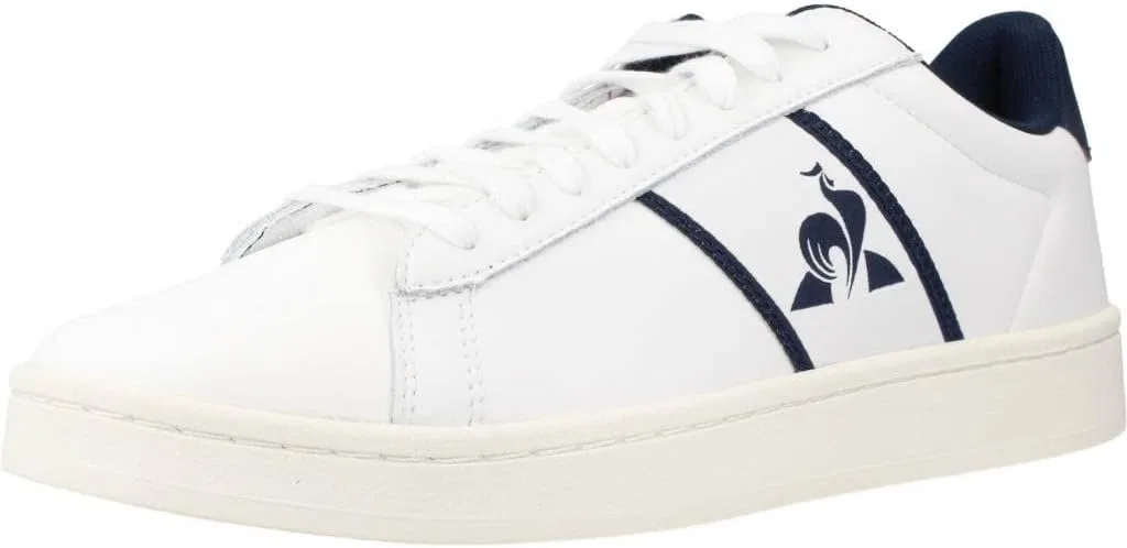 Le Coq Sportif Классические унисекс мягкие белые/голубые низкие кроссовки