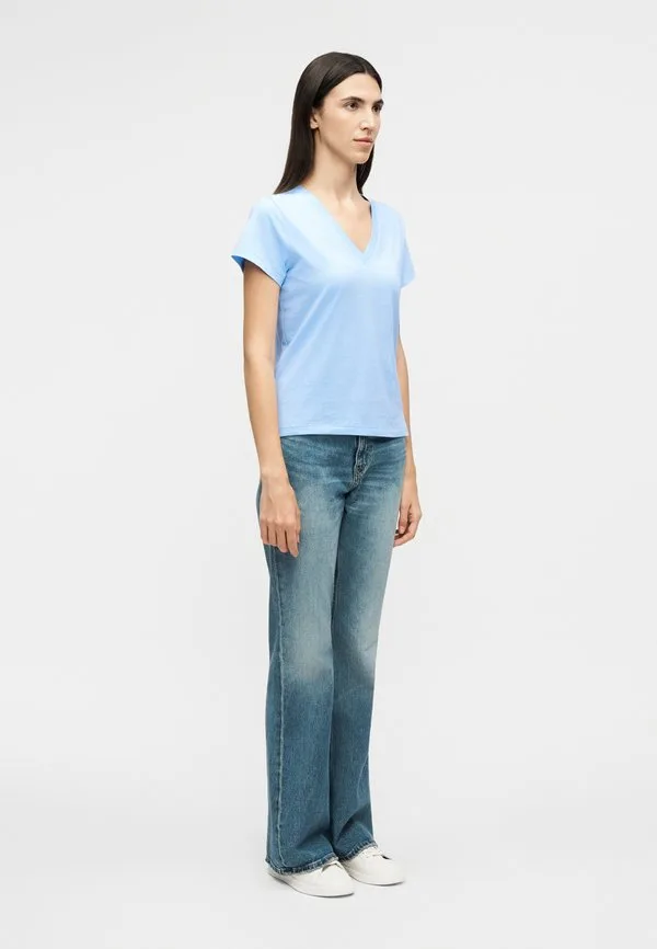 Простая футболка Polo Ralph Lauren, Baby Blue — фото 4