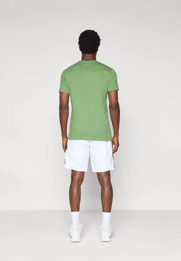 Теннисные шорты, спортивные шорты Lacoste Sport, White/Green — фото 3