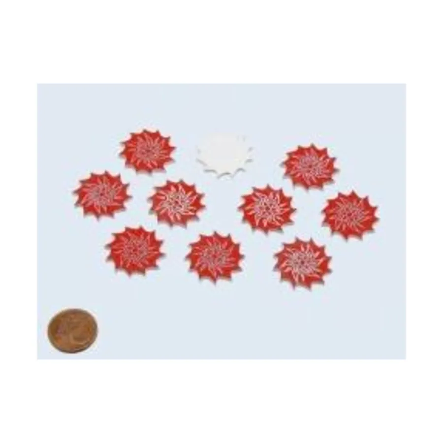 

Жетоны маны — красные (10), Token Sets - Objective Markers & Tokens