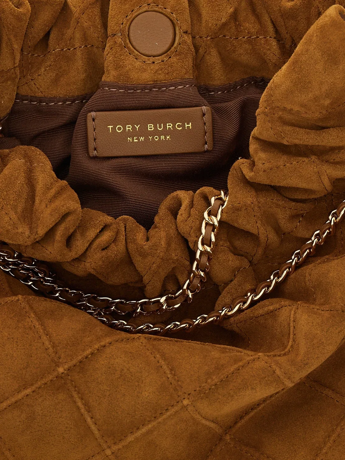 Сумка 'Fleming mini' Tory Burch, коричневый — фото 4
