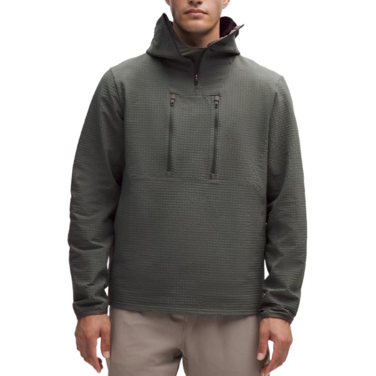 

Флисовая толстовка Grid Lululemon, зеленый