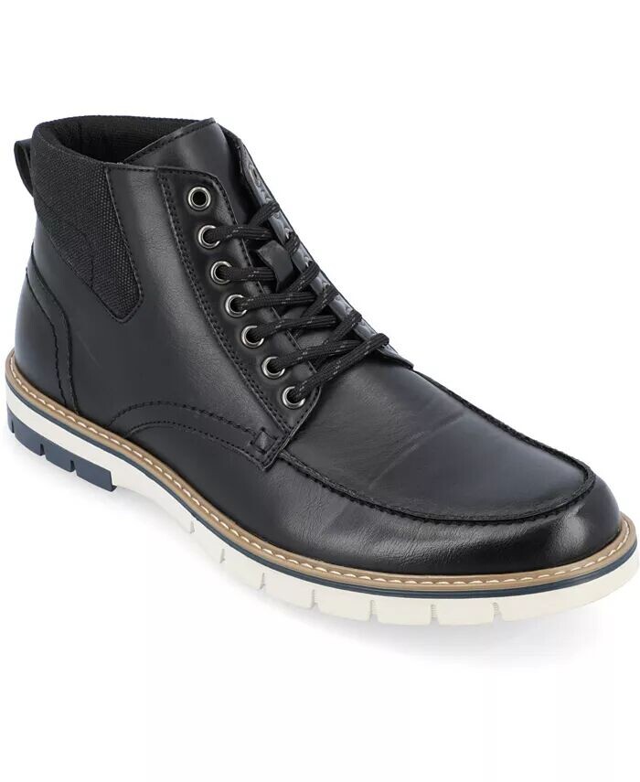 

Мужские ботинки Dalvin Tru Comfort Foam Lace-Up Moc Toe Ankle Boot Vance Co., черный