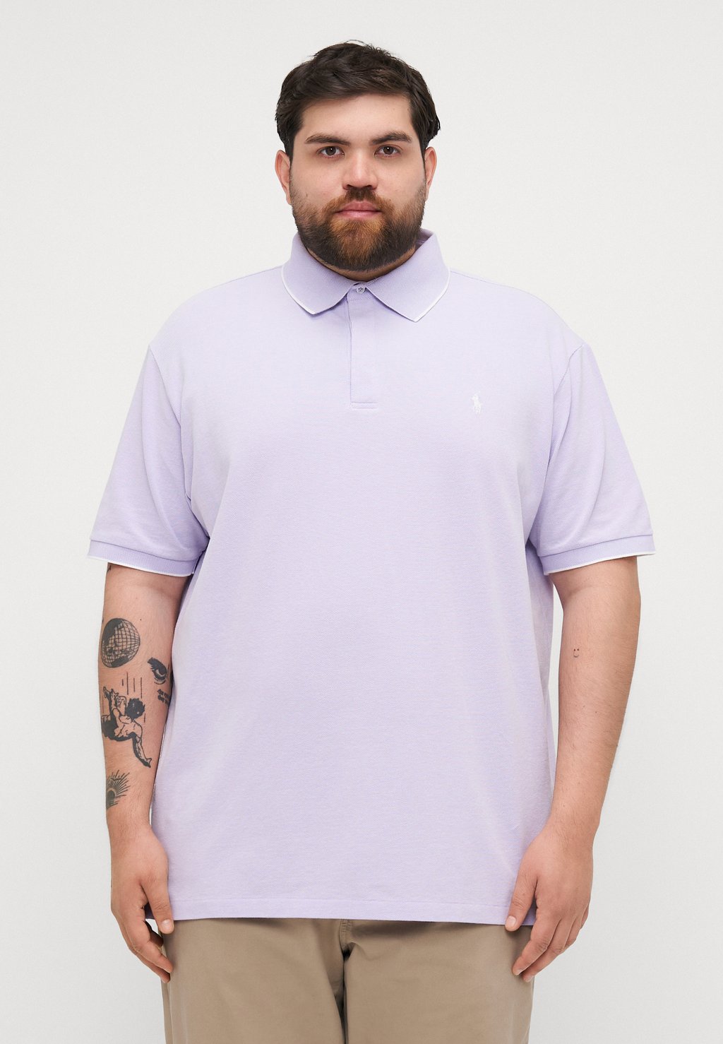 

Поло Polo Ralph Lauren Big & Tall, сиреневый