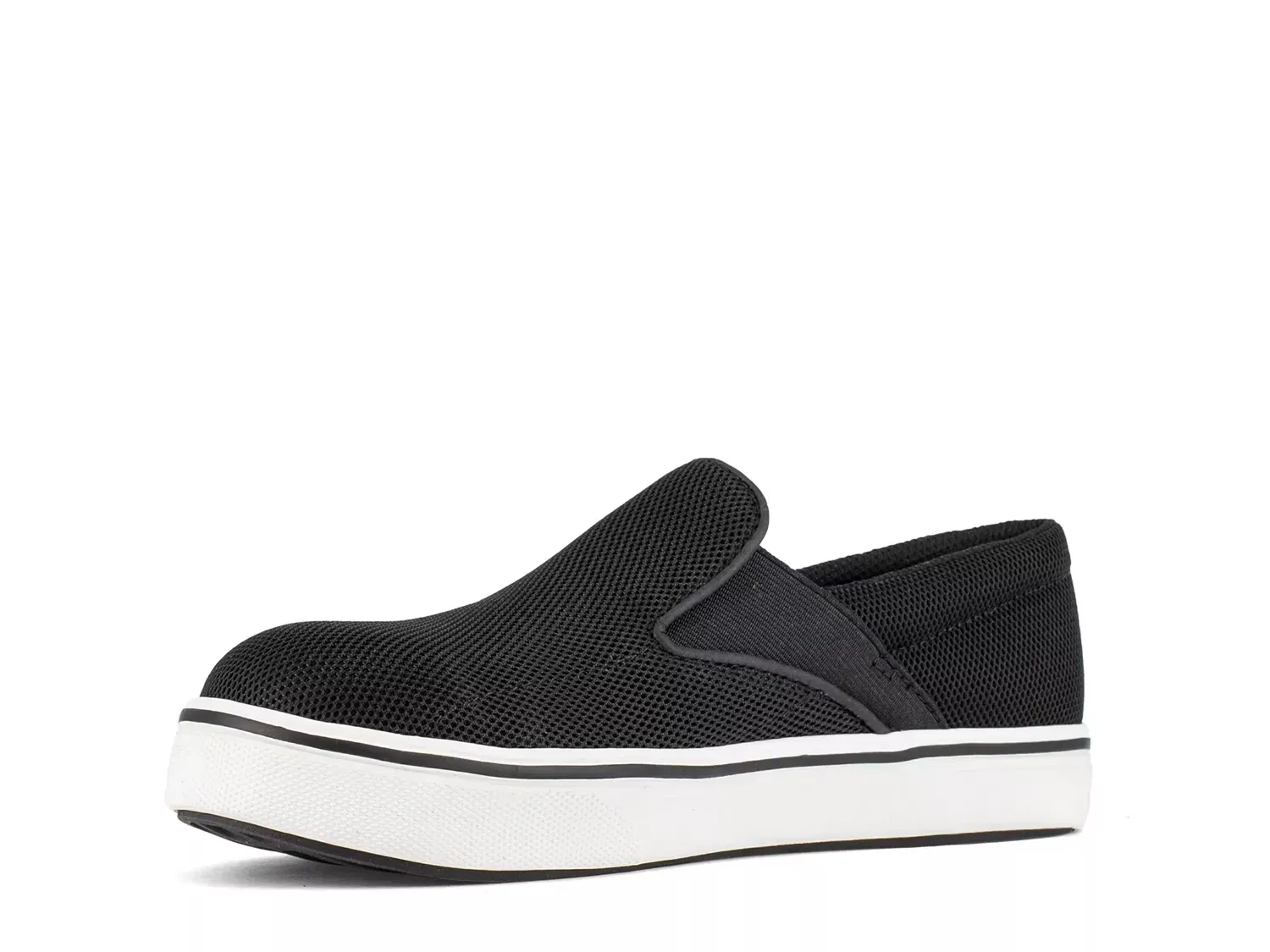 Женские слипоны для работы с композитным мыском Comfortie Reebok Work, Black — фото 4