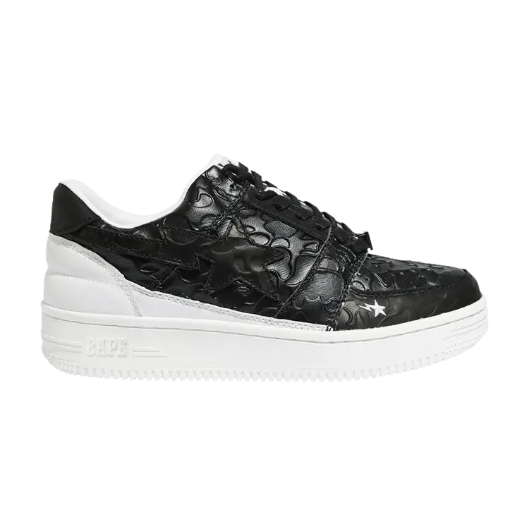 

Кроссовки BAPE Future x Bapesta Low M1 'Black', черный